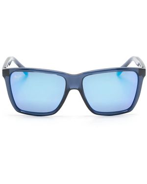 Maui Jim Crusem スクエアフレーム サングラス - ブルー