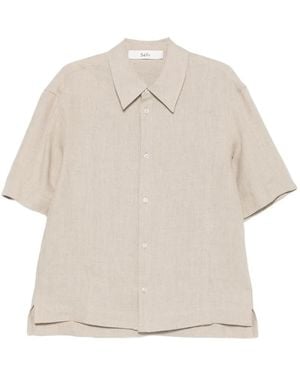 Séfr Chemise Dao À Manches Courtes - Natural