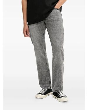 Karl Lagerfeld Acid-Wash Jeans - Grey