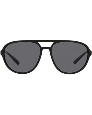 Dolce & Gabbana アビエーター サングラス - ブラック