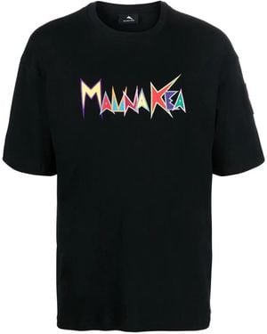 Mauna Kea ロゴ Tシャツ - ブラック