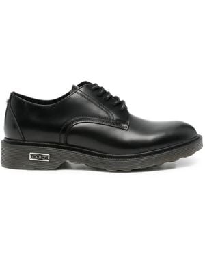Cult Ozzy 412 Lace-Up Leather Derby Shoes - Black