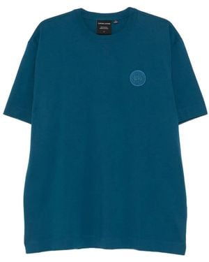 Canada Goose Gladstone Disc-Embroidered T-Shirt - Blue