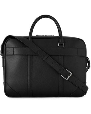Mulberry Heritage Aktentasche Aus Getreide - Schwarz