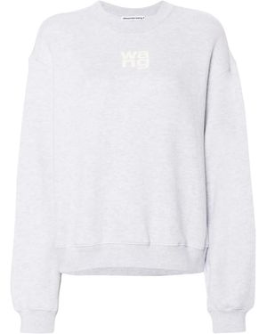 Alexander Wang Aw Logo Sweatshirt - White