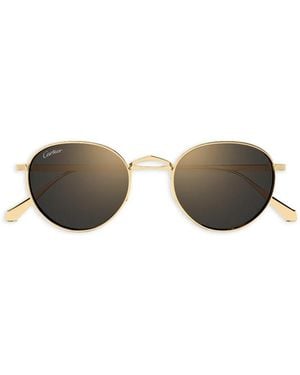 Cartier Round Sunglasses - Metallic