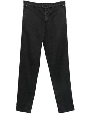 Kiton Straight-Leg Pants - Black