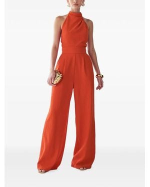 BWLDR Tuta Intera Alara Con Scollo All'Americana - Rosso
