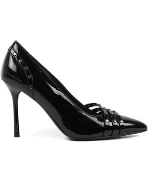 KARL LAGERFELD 105Mm Sarabande Studded Pointed Pumps - Black