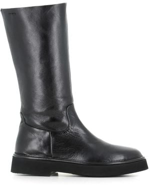 Alexander Hotto Zip-Fastening Boots - Black