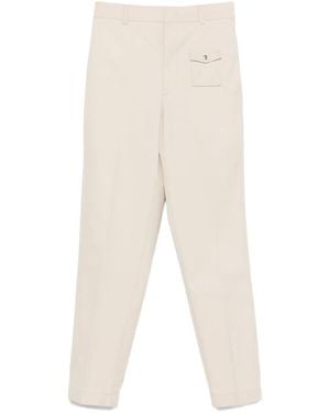 Moncler Pantalon À Poches Plaquées - Blanc