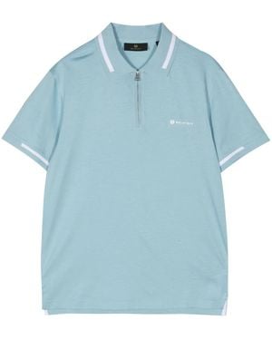 Belstaff Polo Con Stampa - Blu