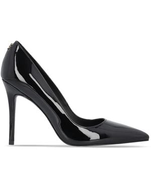 Pinko Juliette 90Mm Patent-Finish Pumps - Black
