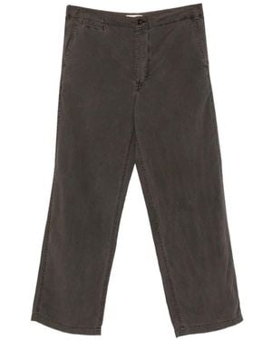 The Row Ramil Cotton Pants - Gray