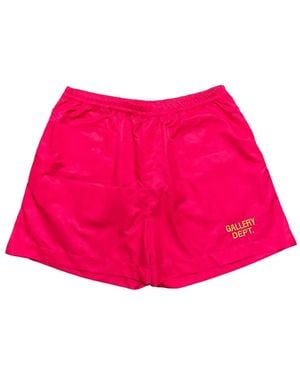 GALLERY DEPT. Zuma Logo-Print Shorts - Pink