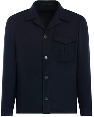 Franzese Collection Long-Sleeves Jacket - Blue