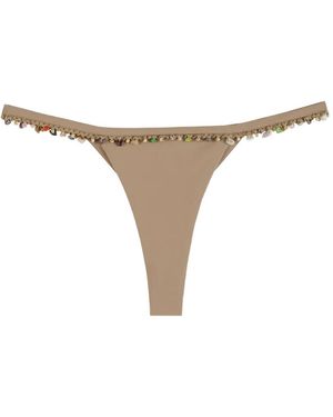 Christopher Esber Slip Bikini Beach - Bianco
