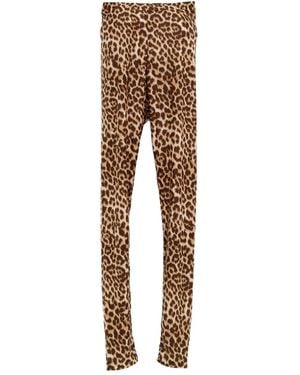 Duran Lantink Leopard Pants - Natural