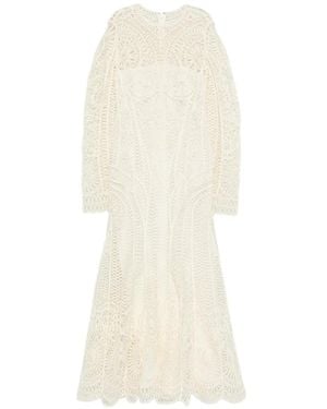 Jonathan Simkhai Long-Sleeve Maxi Dress - White