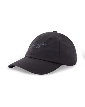 KENZO Logo-Embroidered Baseball Cap - Blue