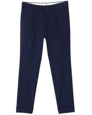 PT Torino Pantalon Traveller À Plis - Blue