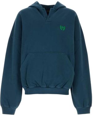 Balenciaga オーバーサイズ スウェットシャツ - ブルー