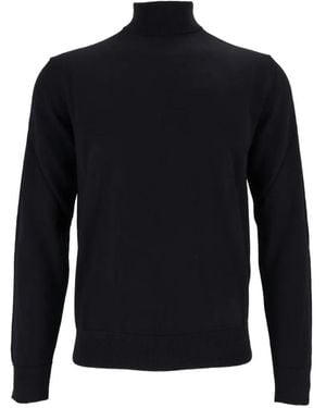Ballantyne Pullover Mit Geripptem Saum - Blau