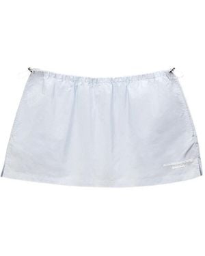 Alexander Wang Striped Mini Skort - White