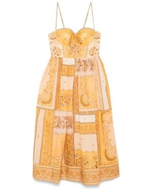 Zimmermann Lucky ドレス - イエロー