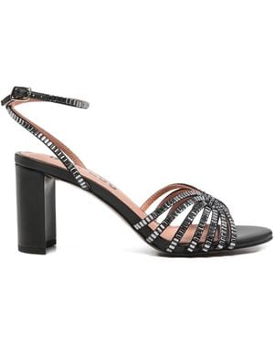Bibi Lou Serabi Embellished Sandals - White