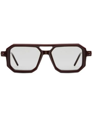 Kuboraum P8 Geometric Glasses - Red