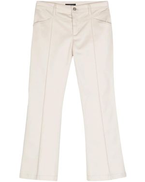 Barbara Bui Cropped Flared Pants - Natural