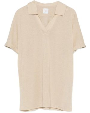 Eleventy Short-Sleeve Top - Natural
