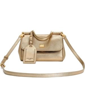 Dolce & Gabbana My Sicily Handbag - Natural
