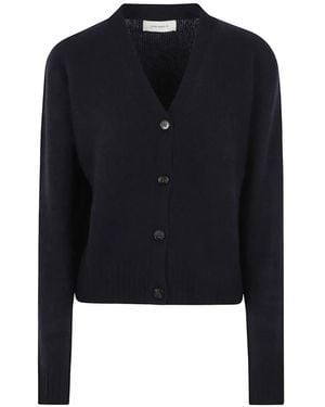 Lisa Yang Cardigan Mit V-Ausschnitt - Blau