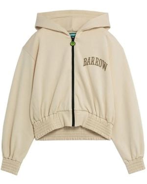 Barrow Hooded Graphic Hoodie - Natural