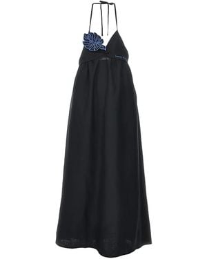 Emporio Armani Abito Lungo - Nero