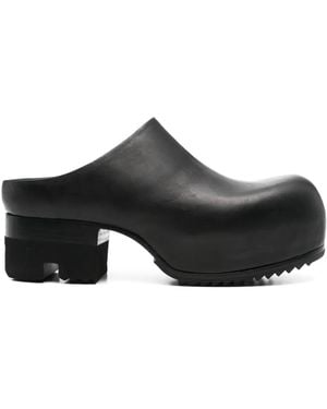 Rick Owens Ballast Mules 55mm - Schwarz