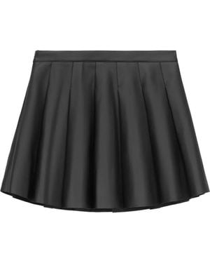 RTA Gonna Plissettata Maison - Nero