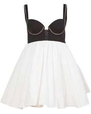 Fleur du Mal Bustier Babydoll ミニドレス - ブラック