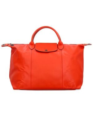Longchamp Le Pliage Tote Bag - Red