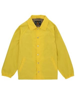 Fortela Coachjacket Press-Stud Jacket - Yellow