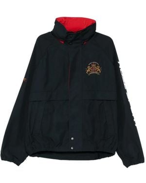 Martine Rose Crest-Embroidered Jacket - Black