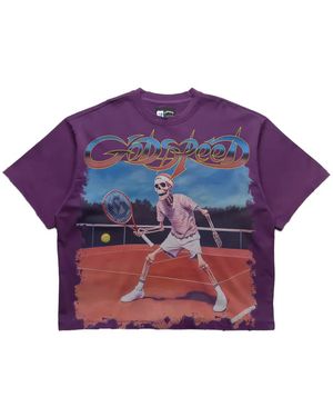 Godspeed Top Spin Graphic T-Shirt - Purple