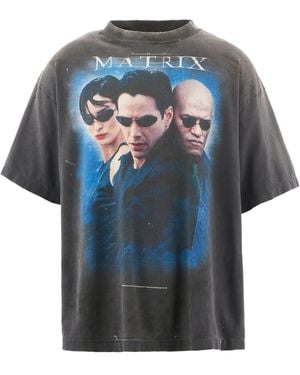SAINT Mxxxxxx Matrix T-shirt - Blue