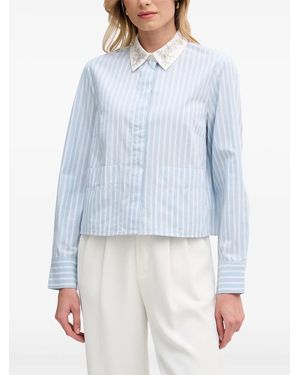 Ouí Mayson Wool Coat - Blue