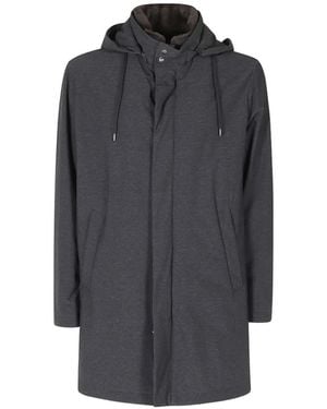 Herno Resort Kapuzenparka - Grau