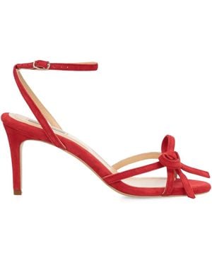 SMILING SHOES 70Mm Mandi Bow-Detail Sandals - Red