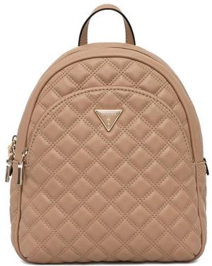 Guess Giully Flap Backpack - Natural