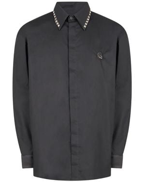 John Richmond Camicia Con Borchie - Grigio